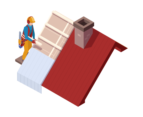 Roofing Illustration