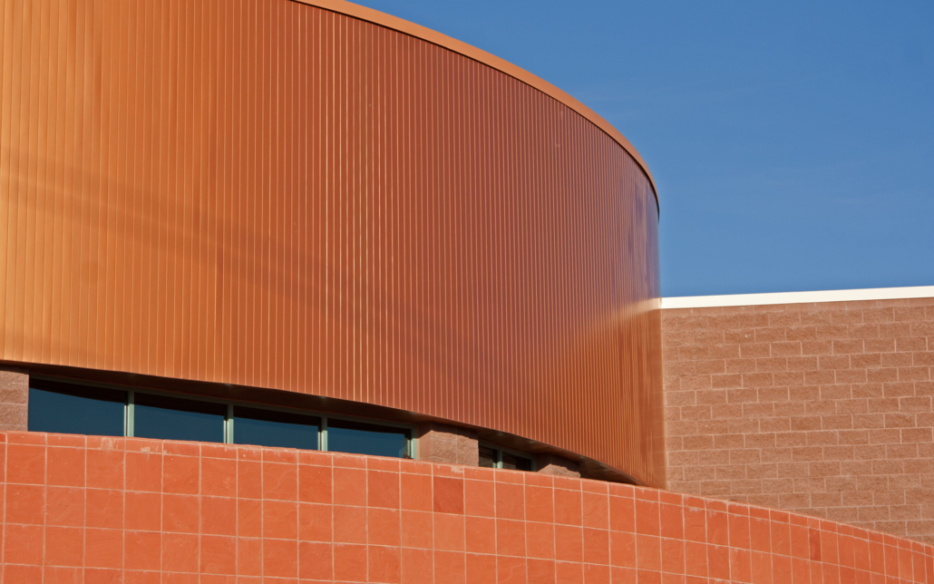 Copper Roof on Commercial Building